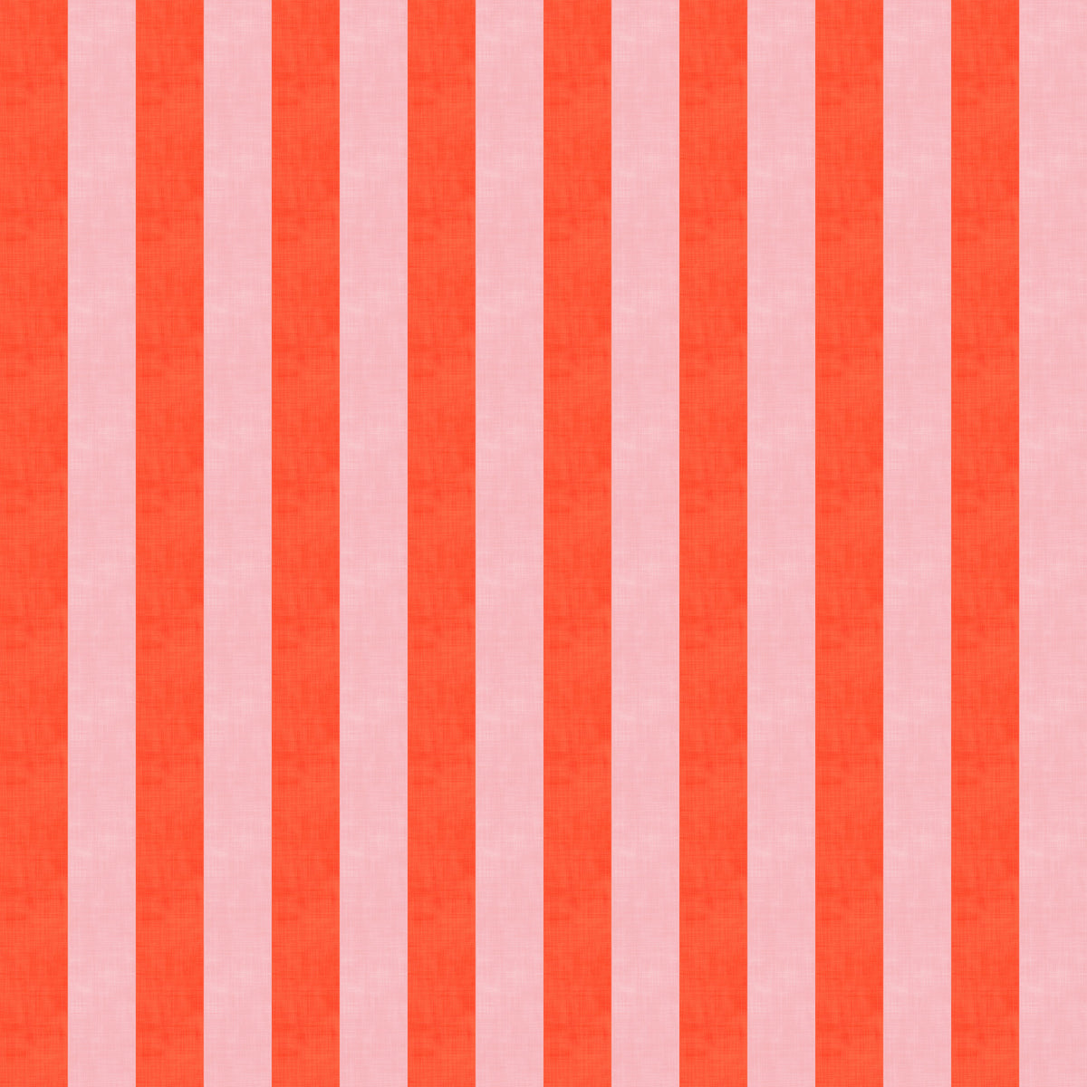 Pink and Red Stripes Linen Texture Wallpaper in your room — zoomed