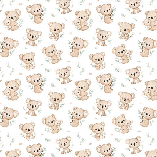 Koala Cuddles Wallpaper