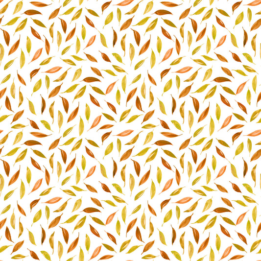 Fall scattered leaves Wallpaper