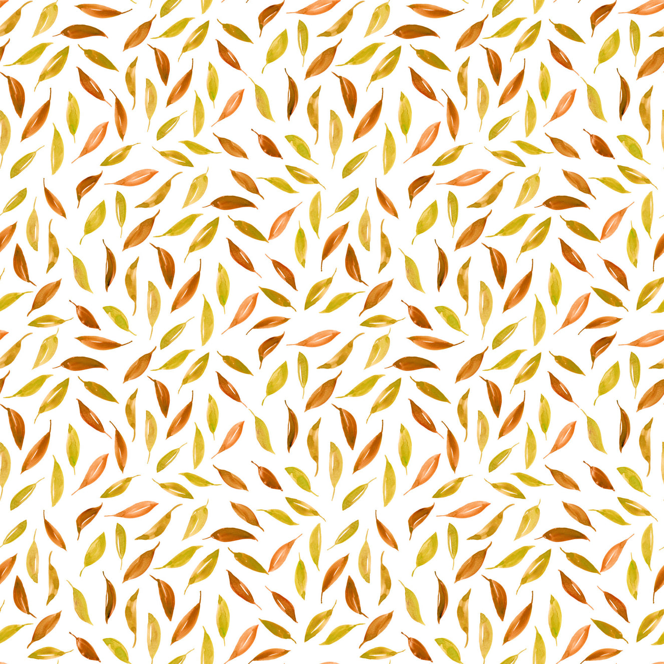 Fall scattered leaves Wallpaper
