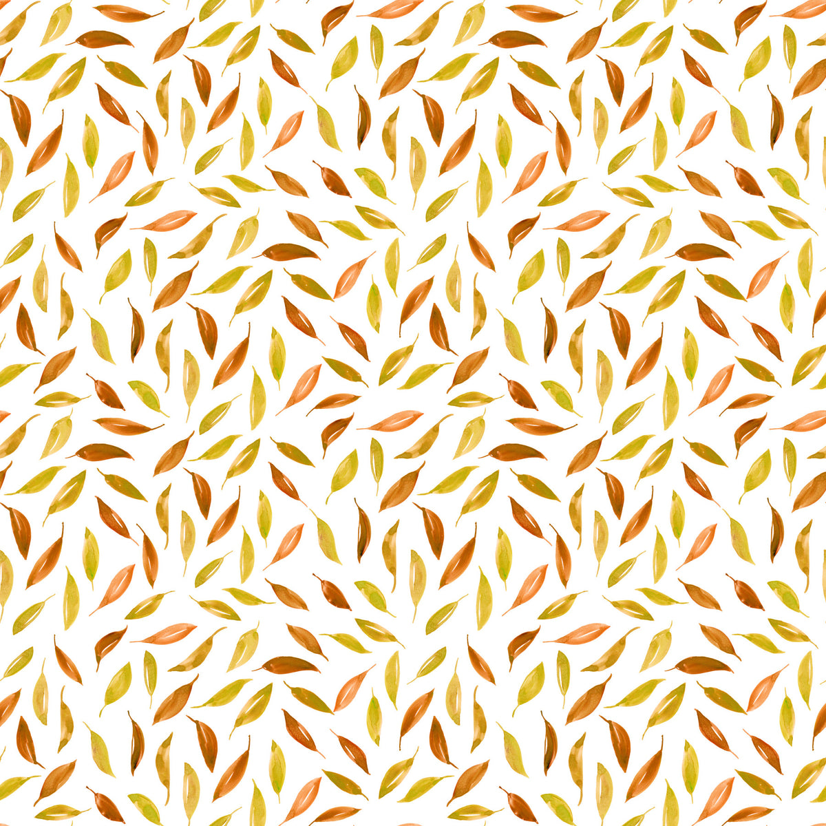 Fall scattered leaves Wallpaper in your room — zoomed