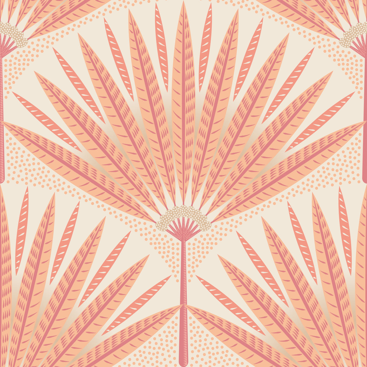 Sunset Palm Paradise Wallpaper in your room
