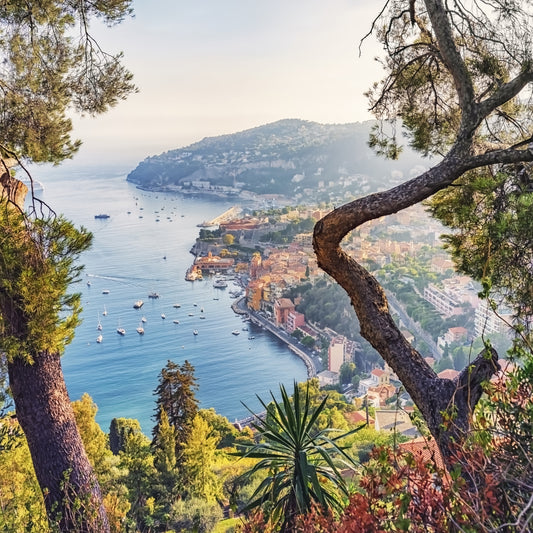 French Riviera Vista Wall Mural
