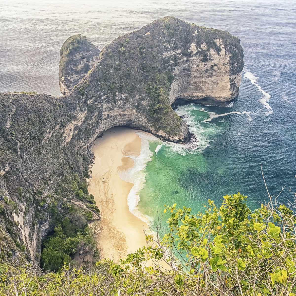 Secret Beach Escape Wall Mural in your room