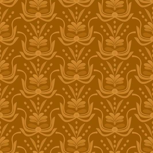 Amber Hues Wallpaper