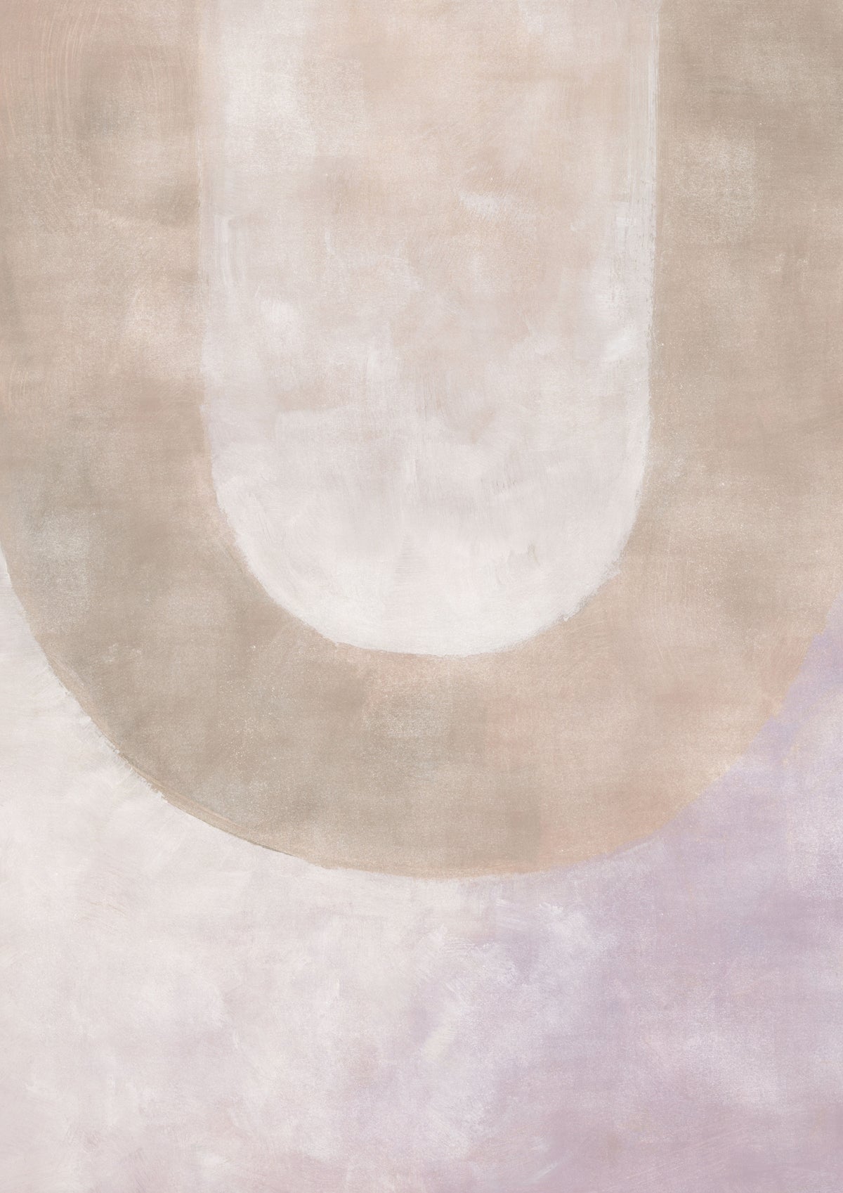 Abstract Earth Tones Wallpaper in your room