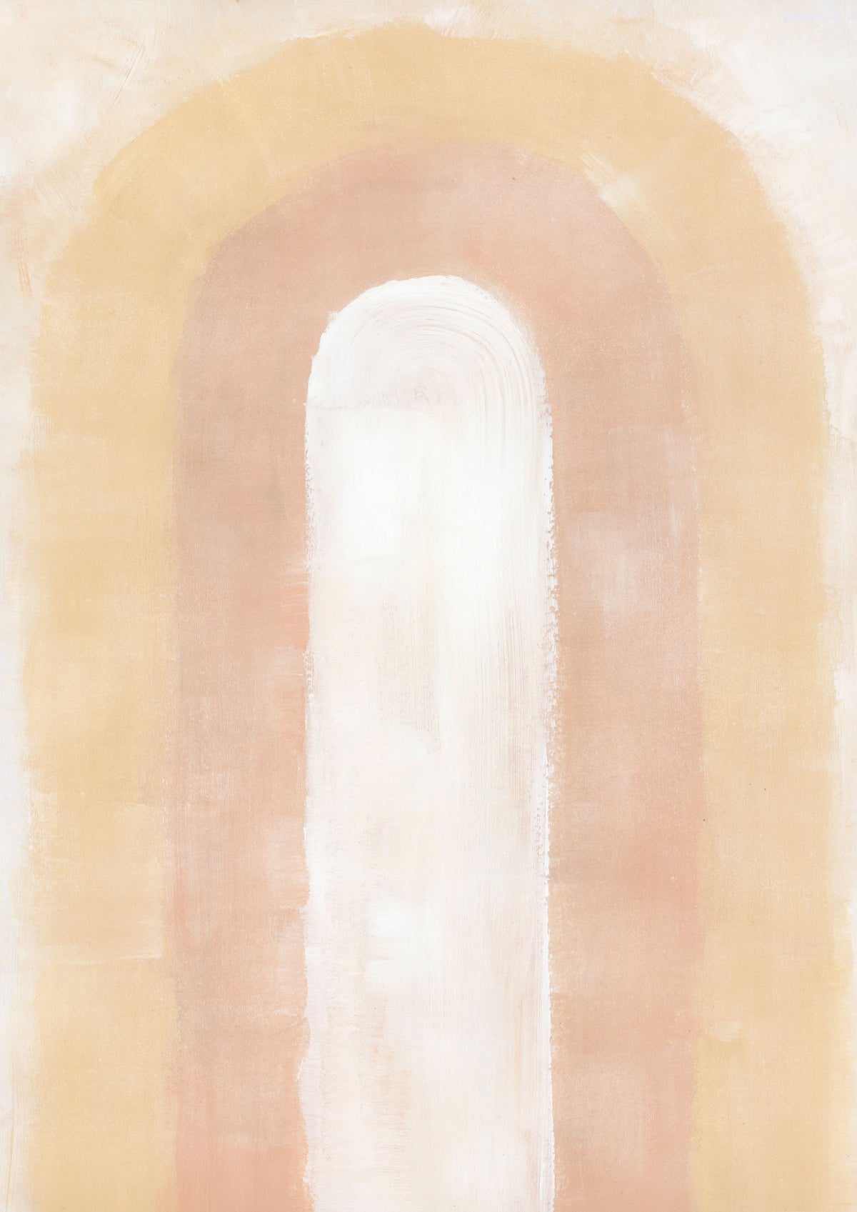 Golden Glow Arch Wallpaper in your room