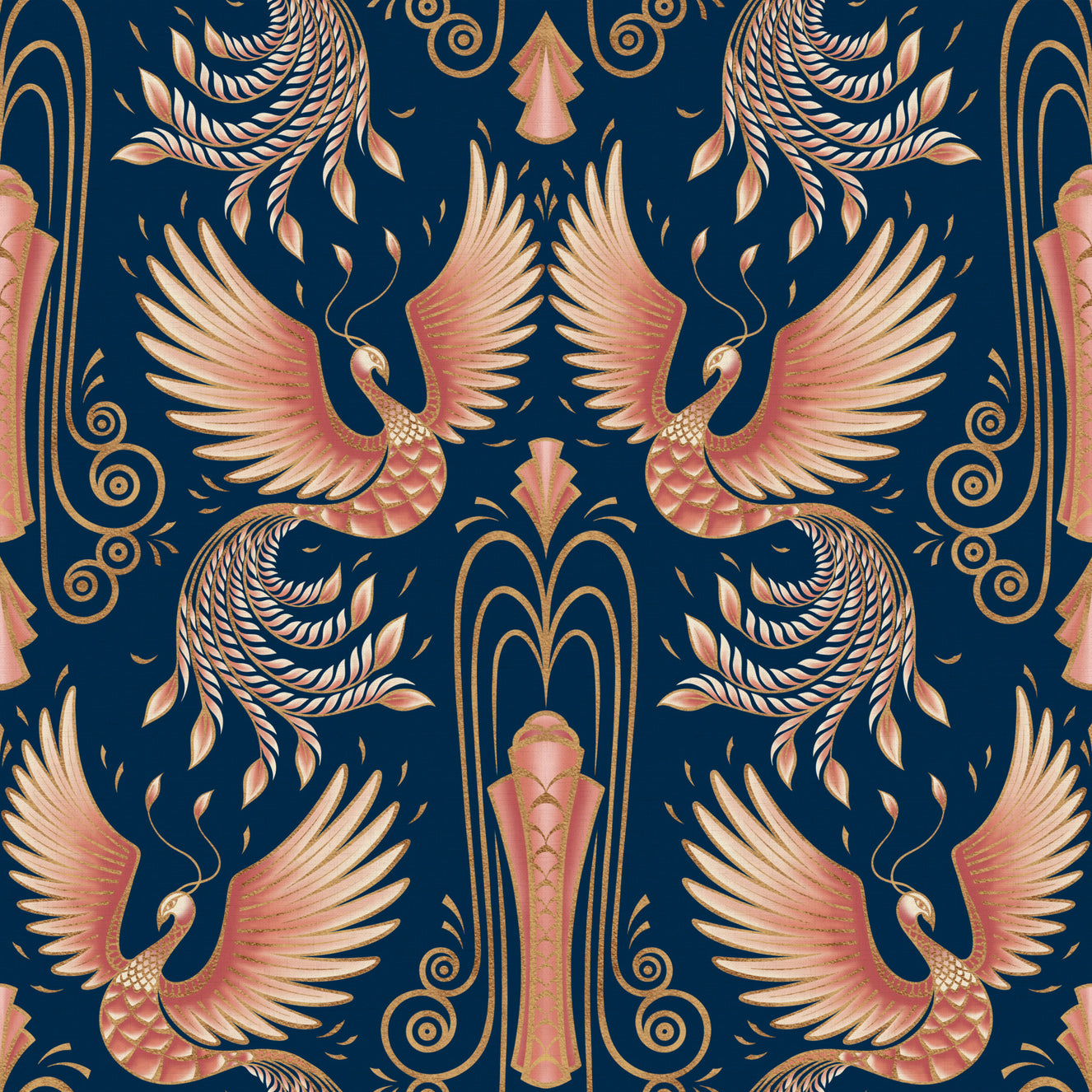 Eternal Flight of the Phoenix Wallpaper
