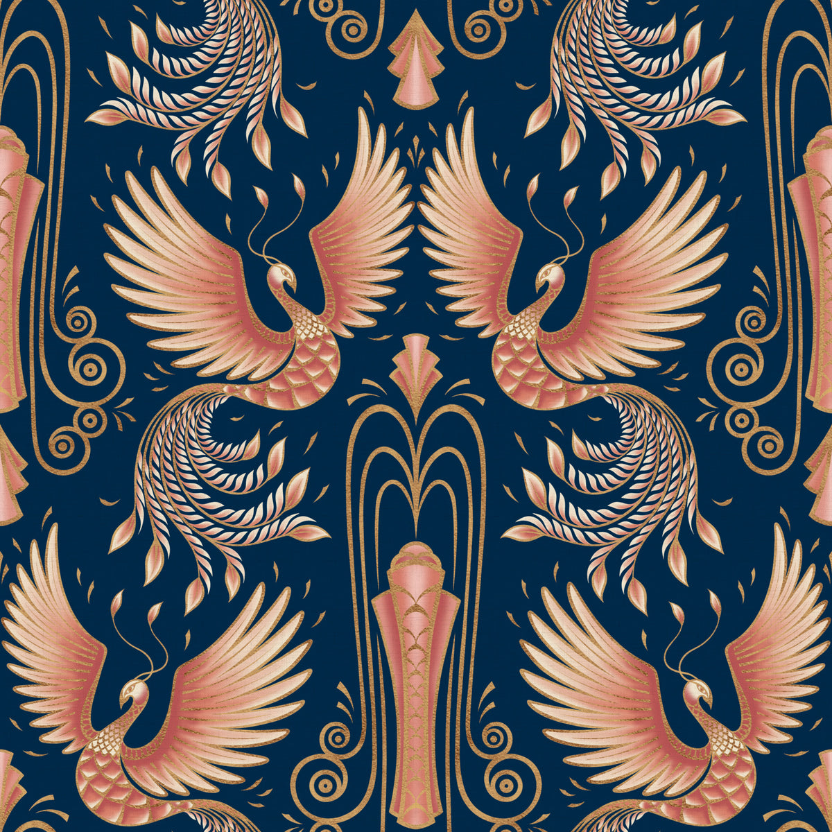 Eternal Flight of the Phoenix Wallpaper