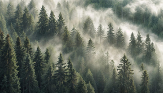 Whispering Pines Wallpaper Mural