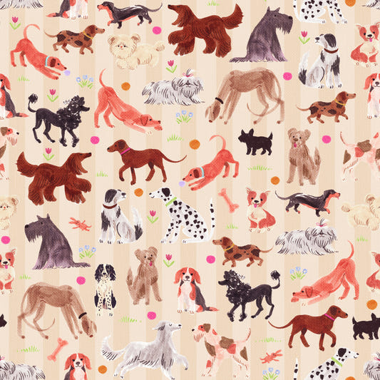Happy Hounds Dog Doodles Wallpaper