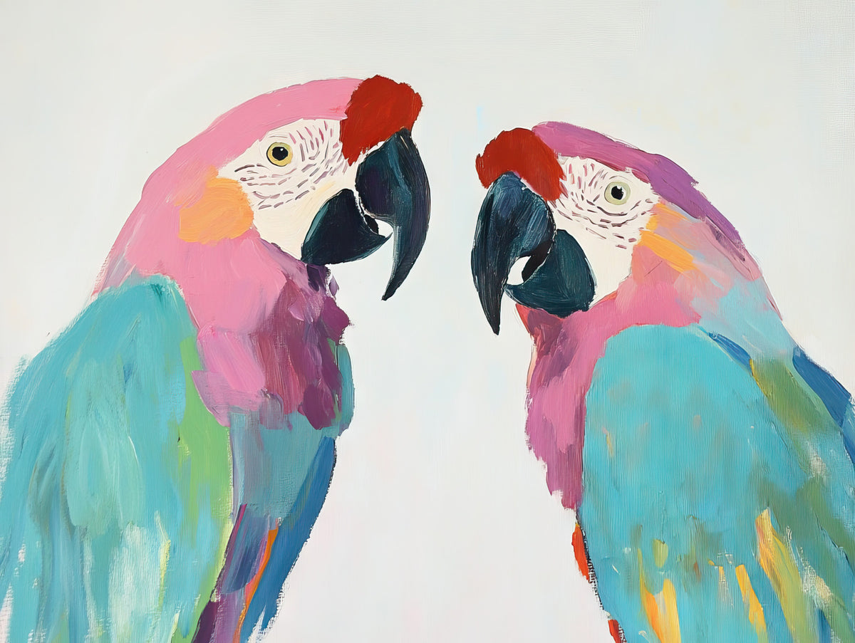 Macaws Wall Mural in your room