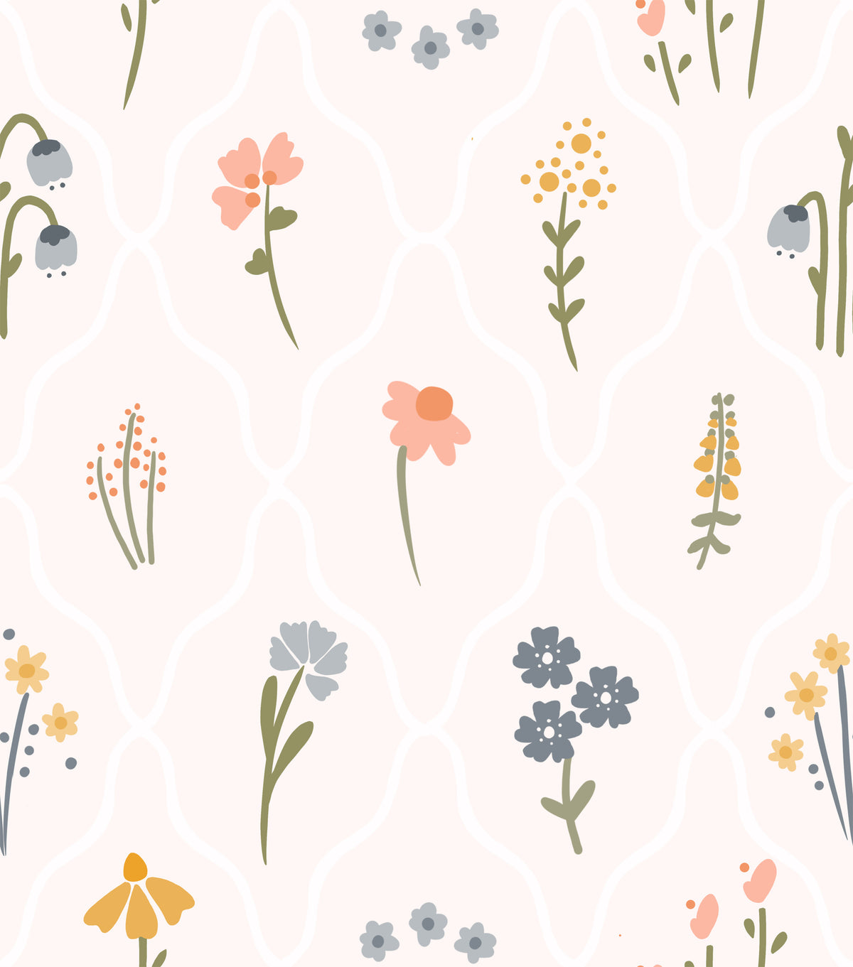 Wildflower Patch Wallpaper