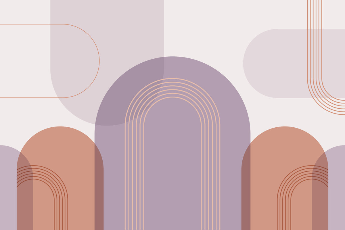 Chic Archway Vibes Wall Mural in your room — zoomed