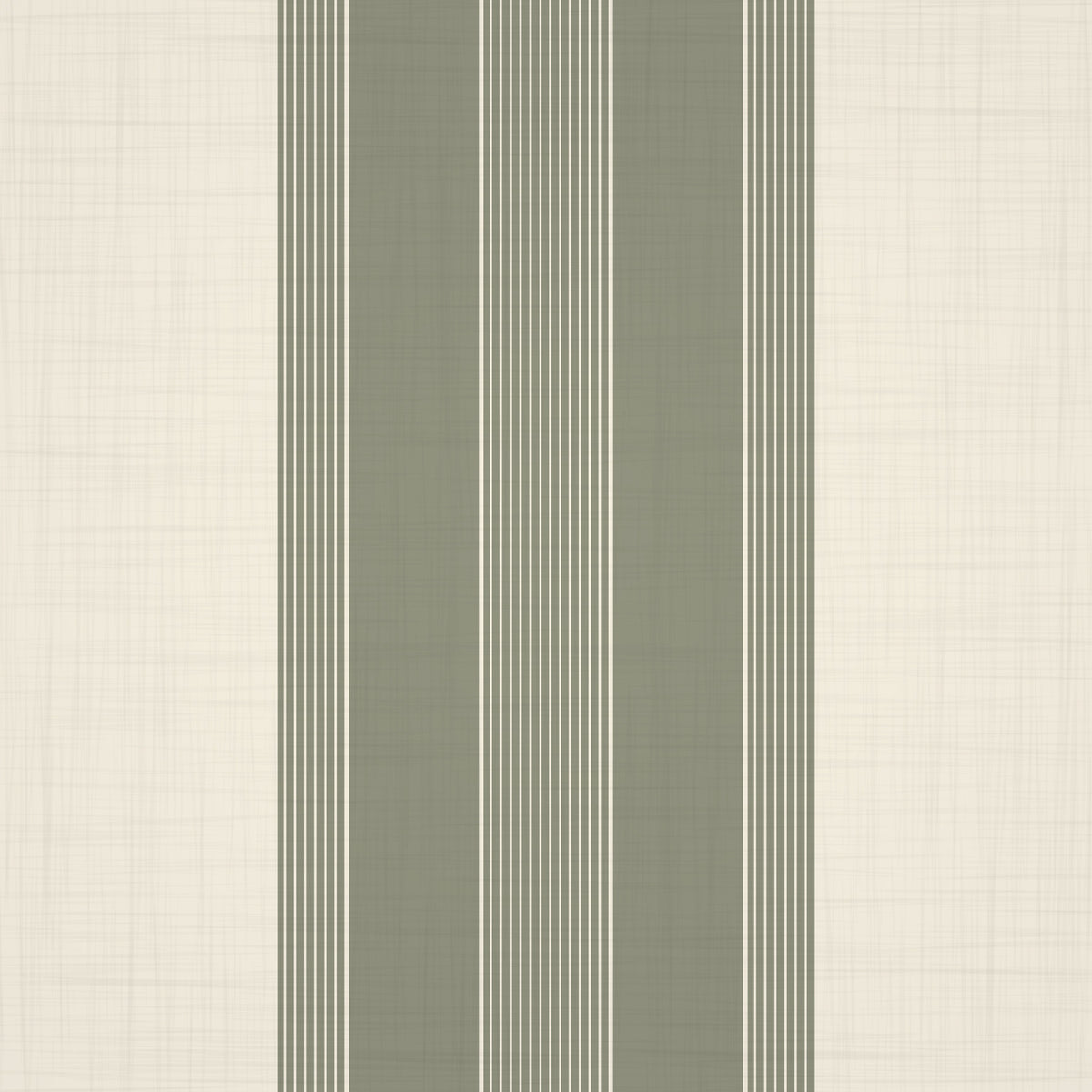 Classic Multiline Stripes Deep Olive Wallpaper⁠ in your room — zoomed