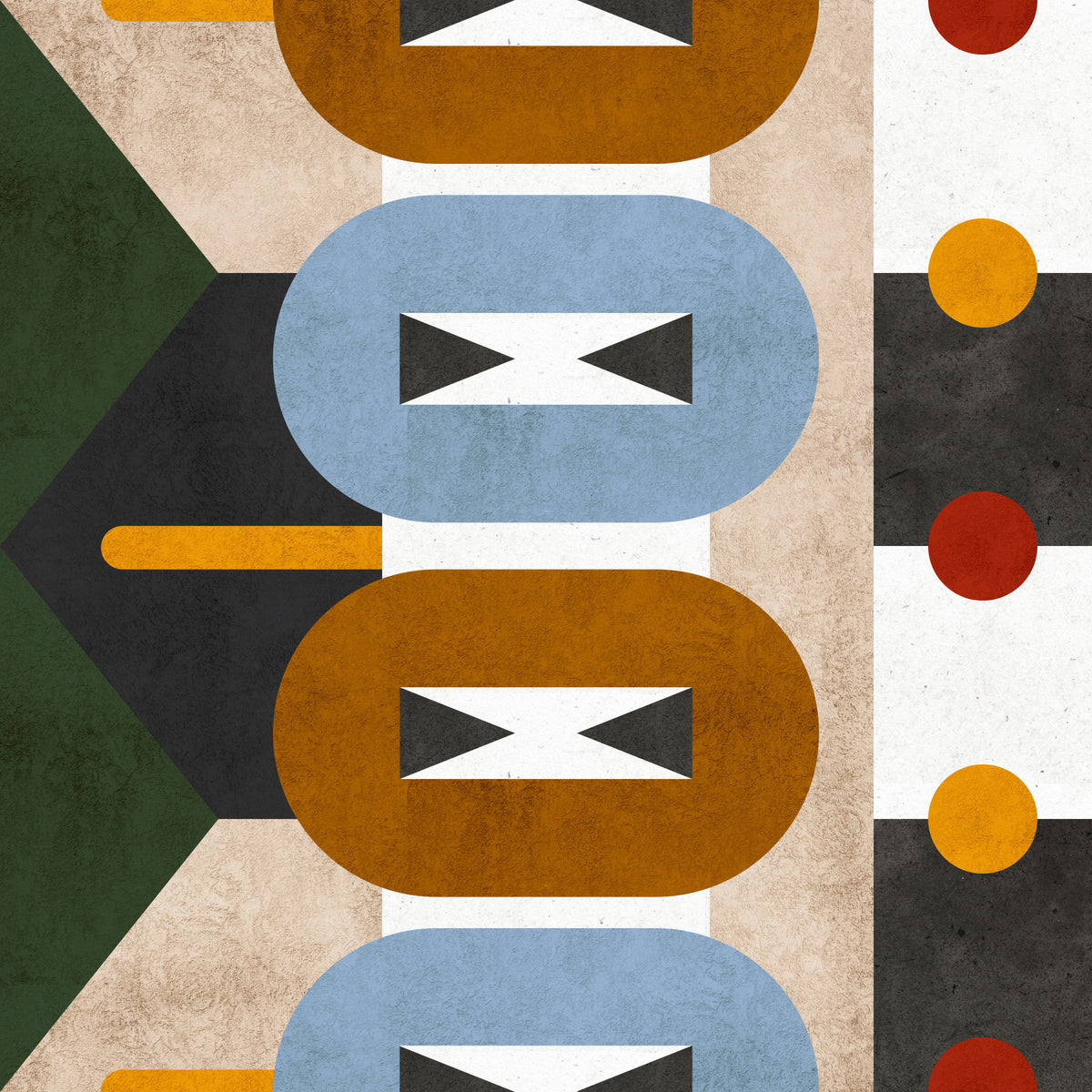 Earthy Geometric Abstractions Wallpaper⁠