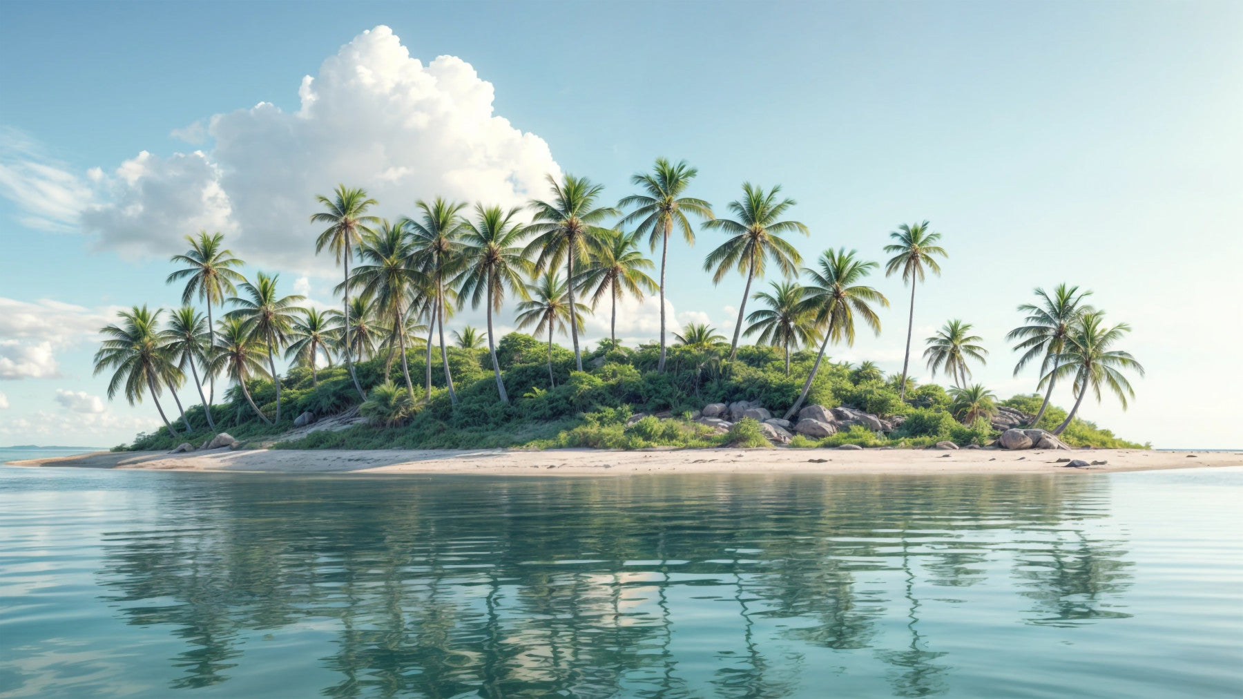 Palm Paradise Wall Mural