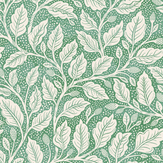 Green Budding Branches Wallpaper⁠