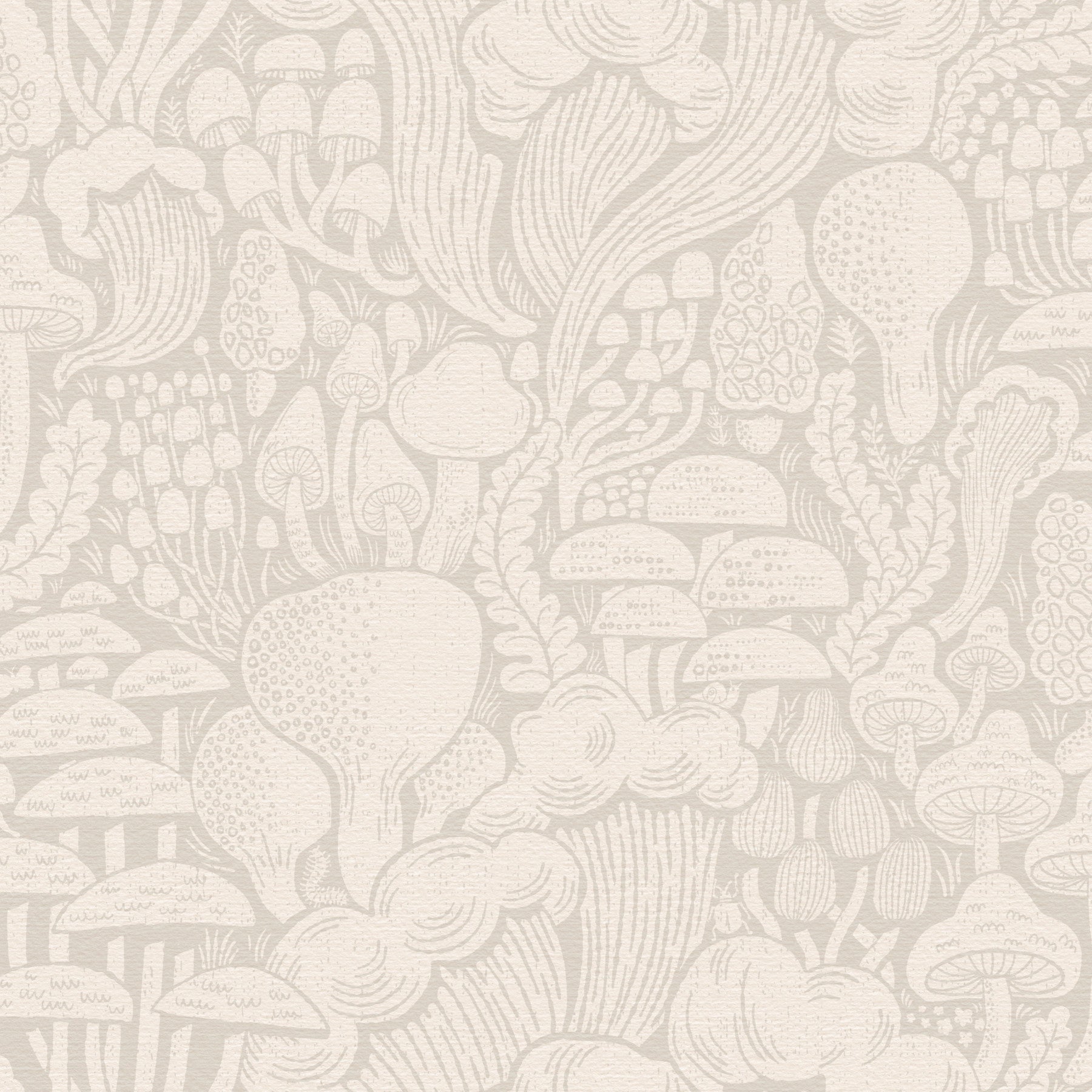 Sand Fungi Forest Silhouettes Wallpaper⁠