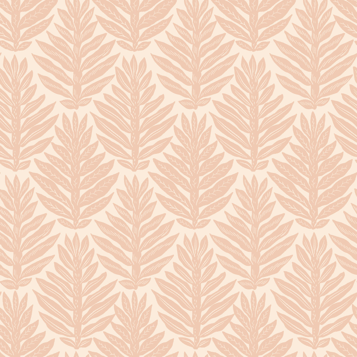 Terracotta Leaf Scallop Jewel Jungle Wallpaper⁠ in your room