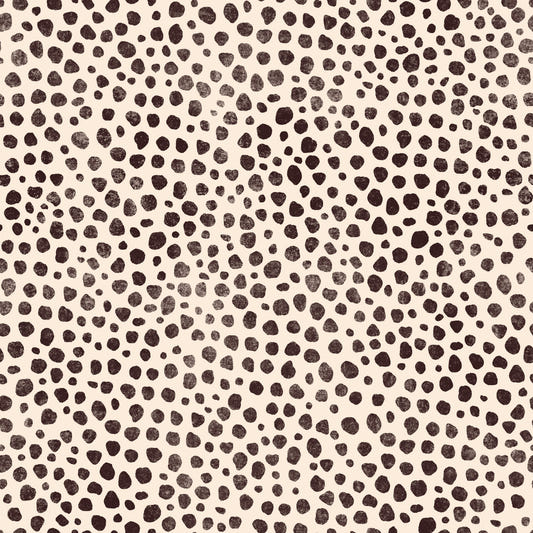 Brown Animal Dot Jewel Jungle Wallpaper⁠