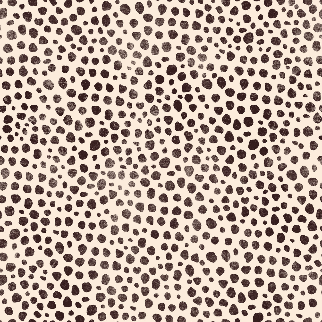 Brown Animal Dot Jewel Jungle Wallpaper⁠
