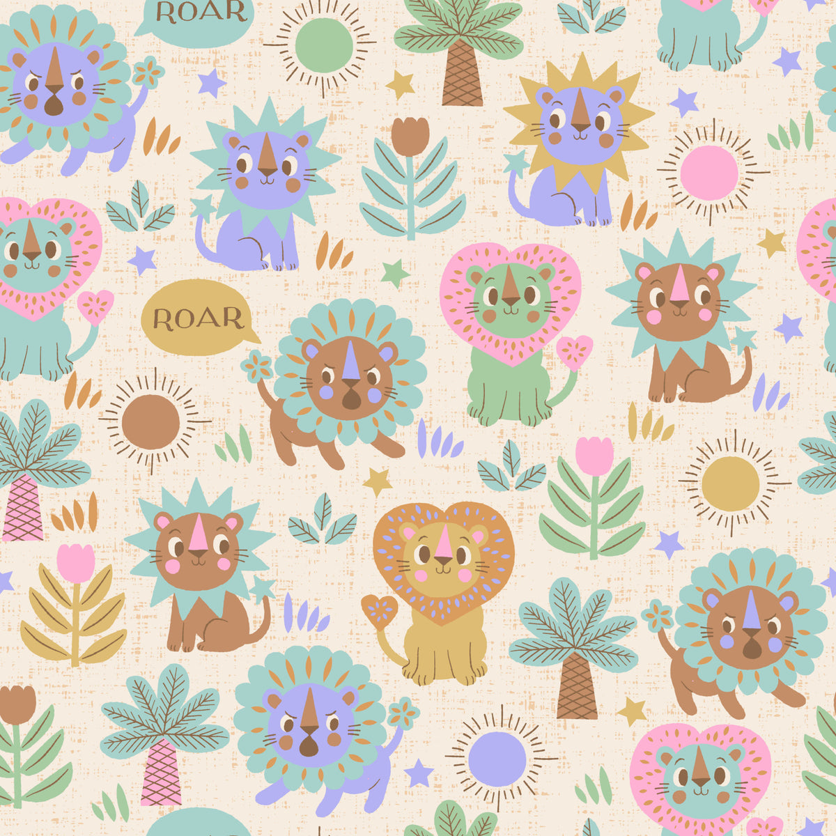 Little Lion Wallpaper⁠ in your room