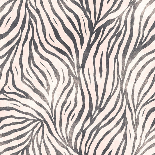 Black and White Boho Zebra Wallpaper⁠