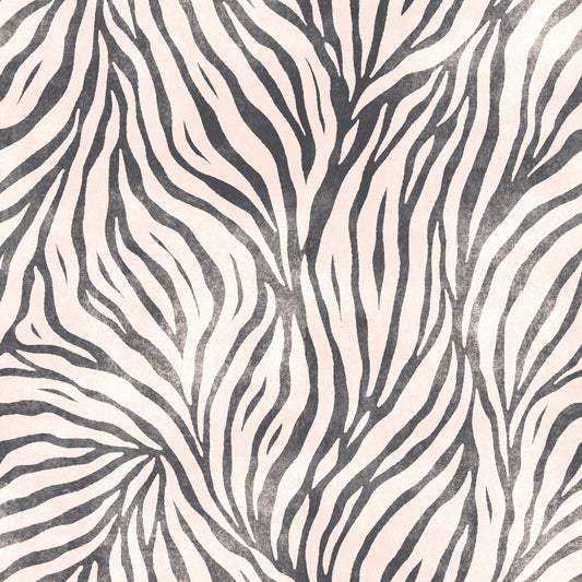 Black and White Boho Zebra Wallpaper⁠