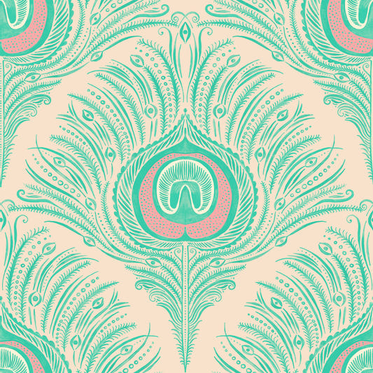 Peacock Plume Wallpaper⁠