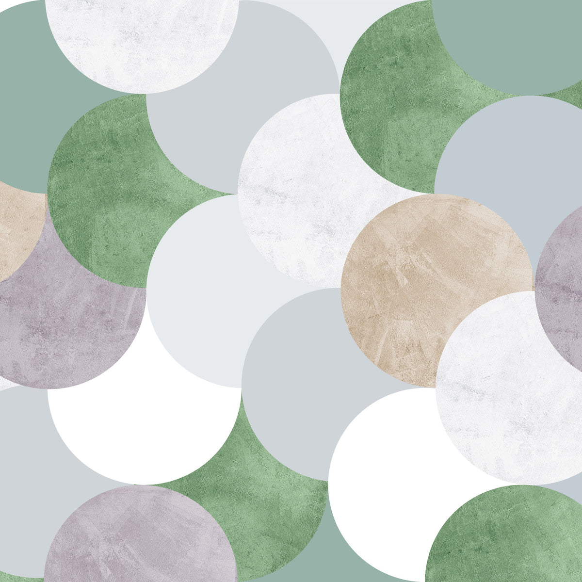 Circle Geometric Art Wall Mural