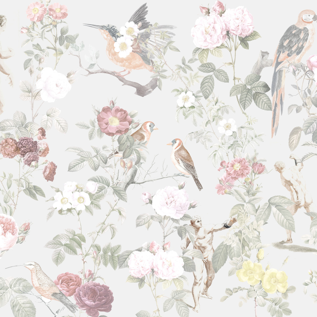 Flowery Wall Mural