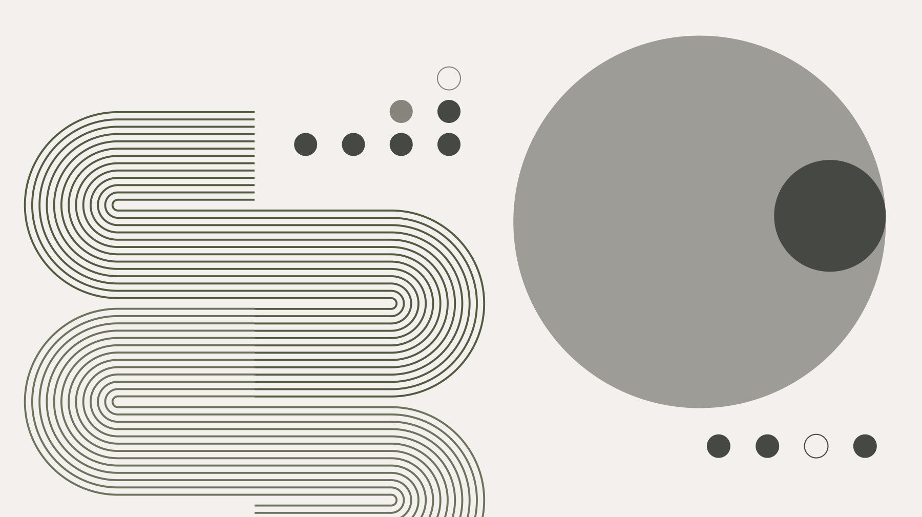 Grey Tones Retro Wall Mural
