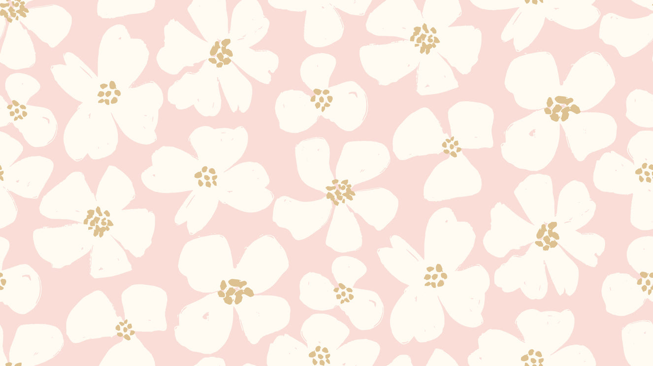 Blush Bloom Wallpaper⁠