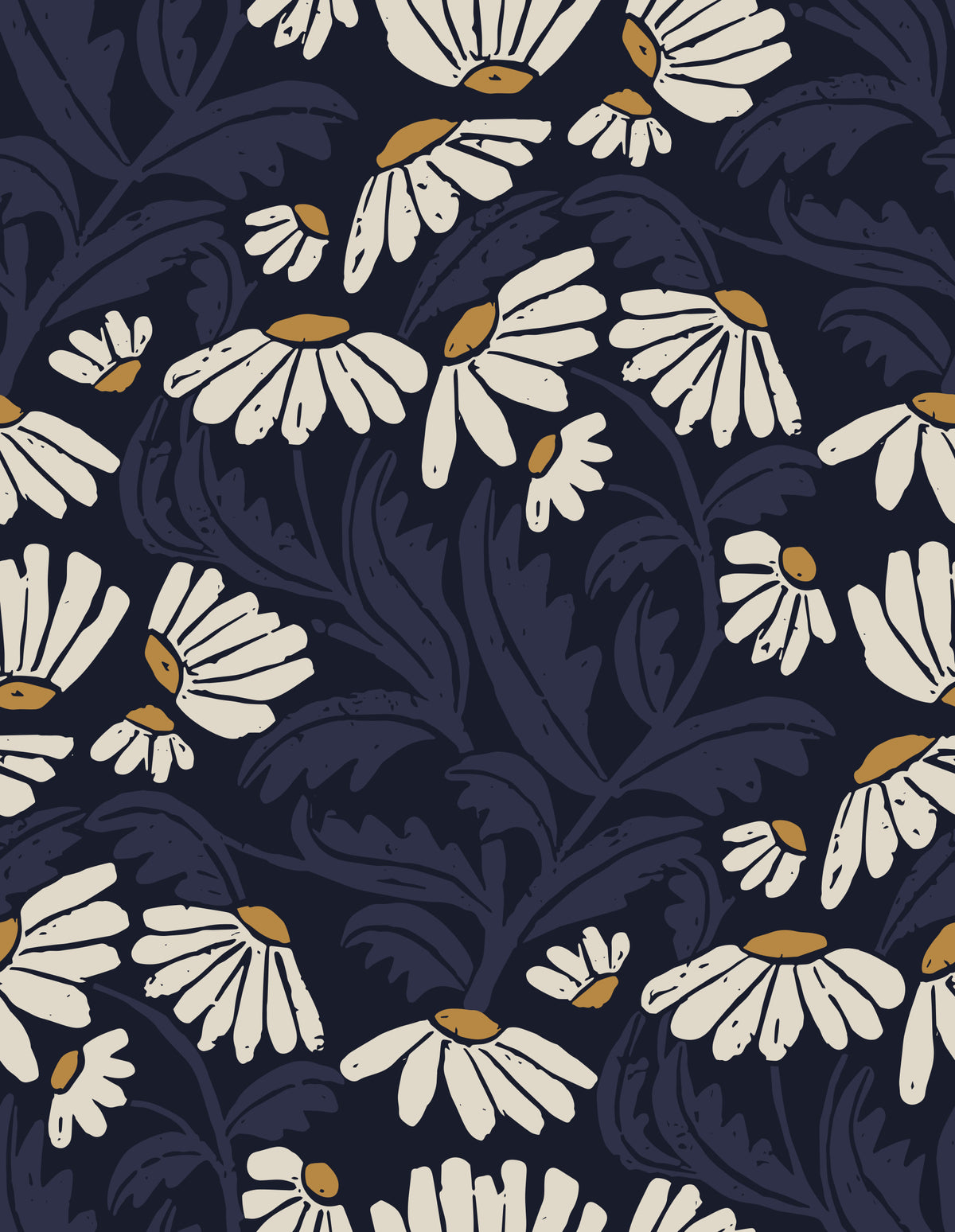 Starlight Daisies Wallpaper⁠