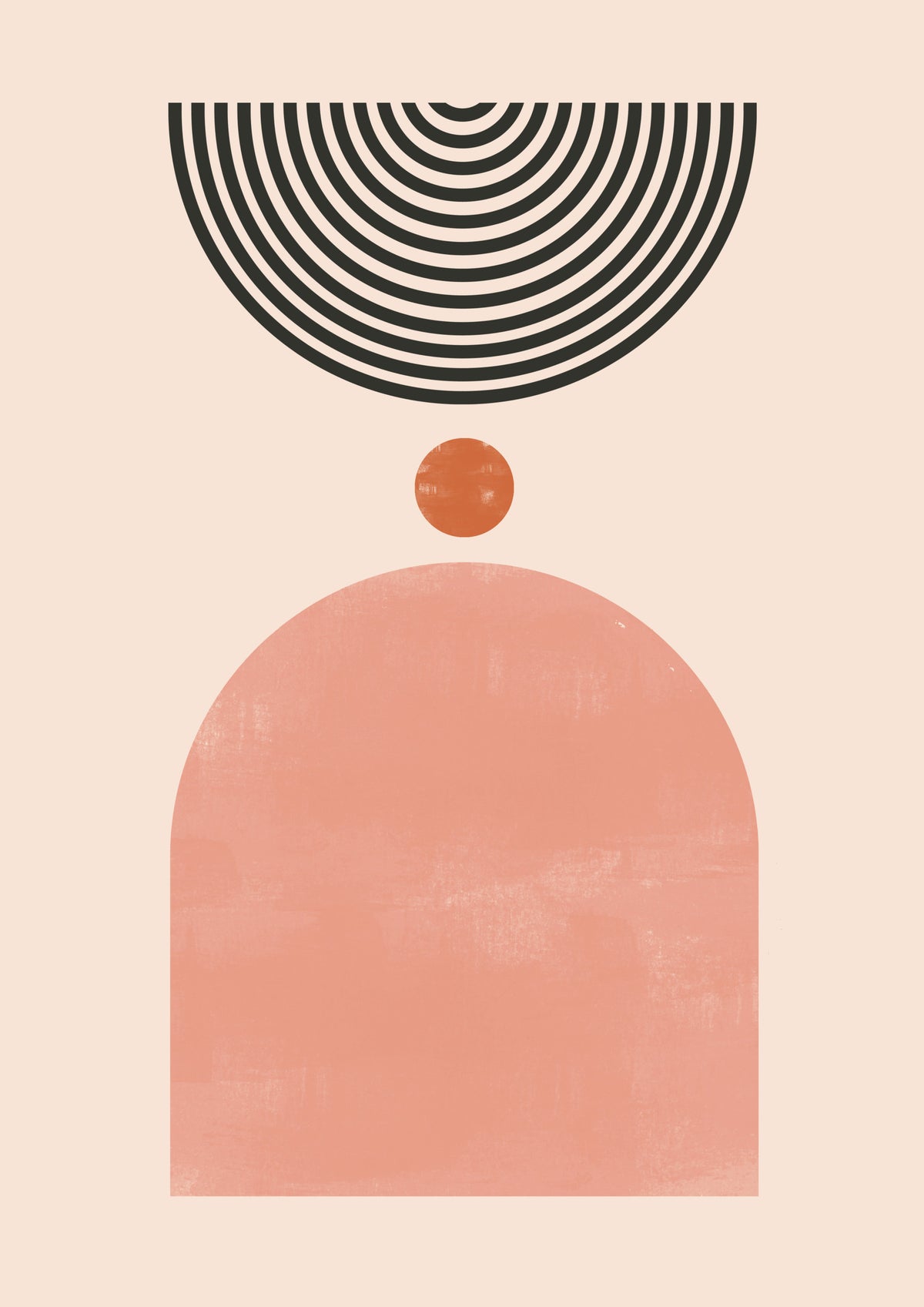 Mid-Century Modern Harmony Wall Mural in your room