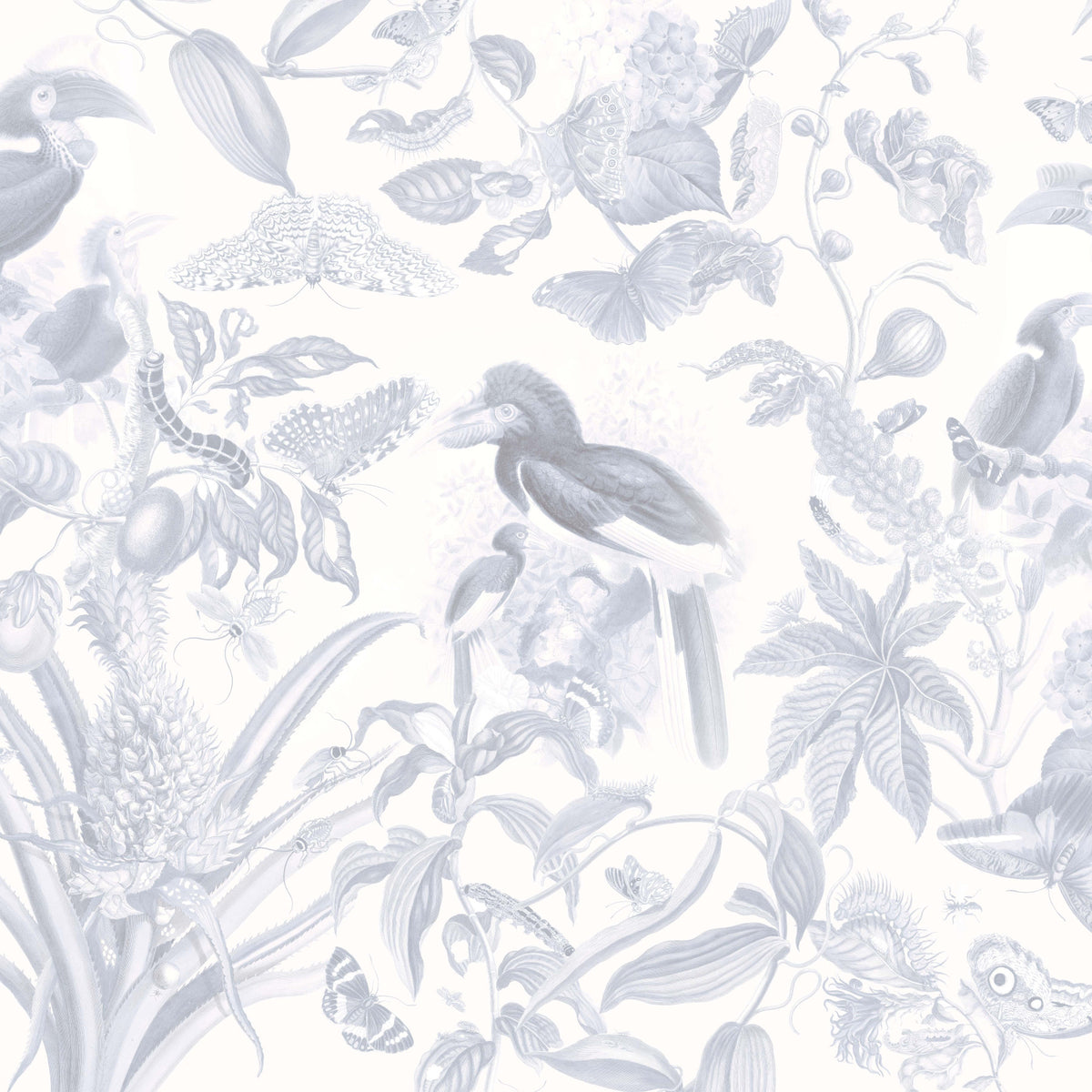 Life Jungle Wall Mural in your room — zoomed