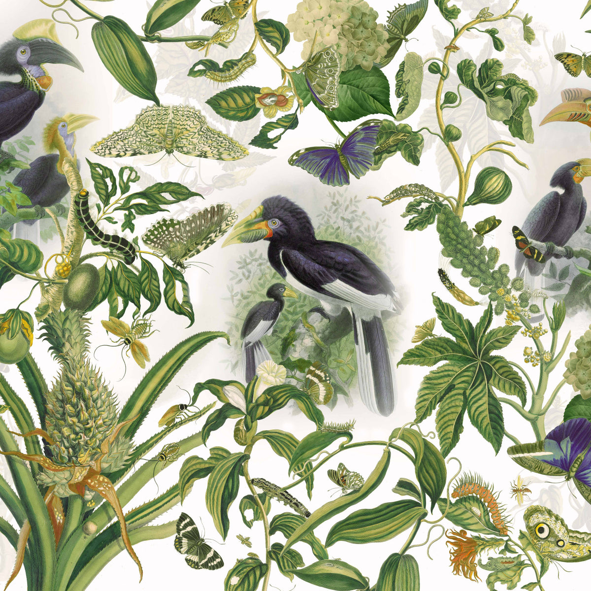 Life Jungle 02 Wall Mural in your room — zoomed