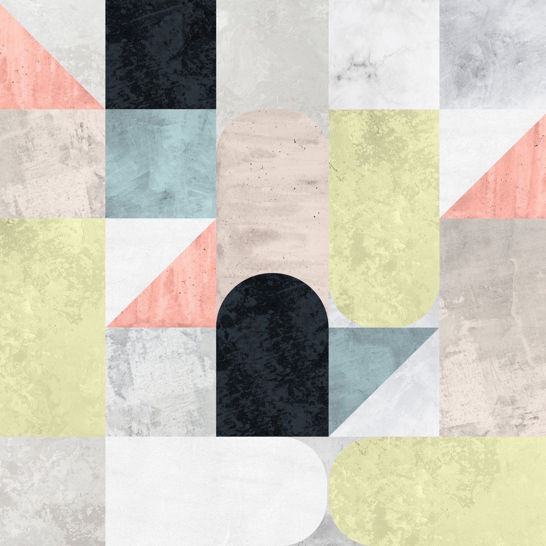 Neo Modern Wall Mural