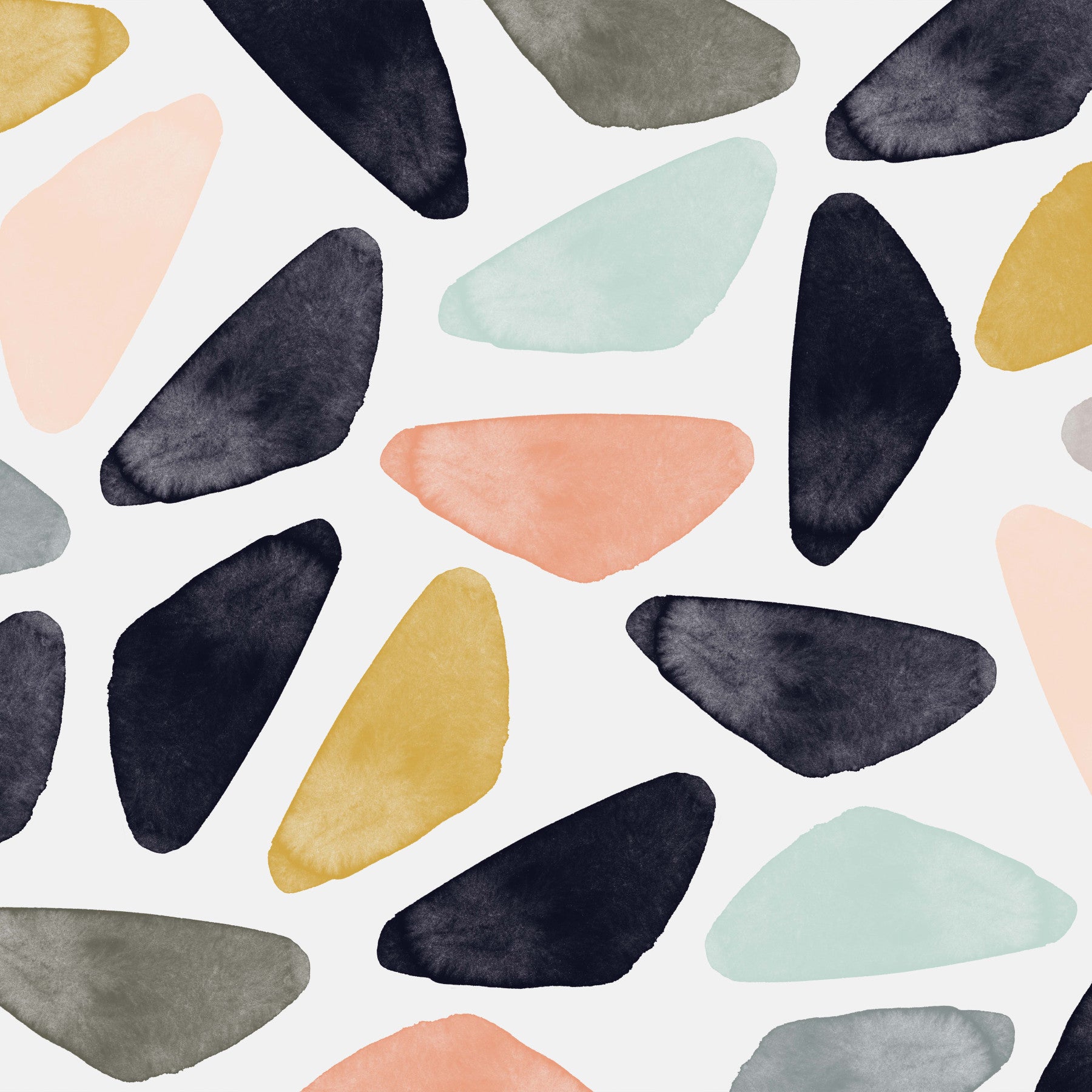 Scandinavian Wall Mural in your room — zoomed