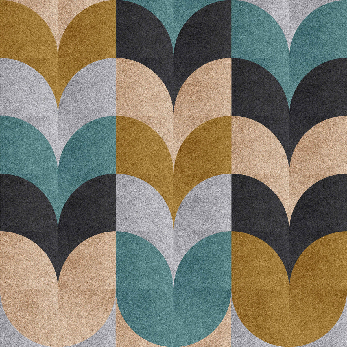 Geometric Art Wallpaper⁠ in your room — zoomed
