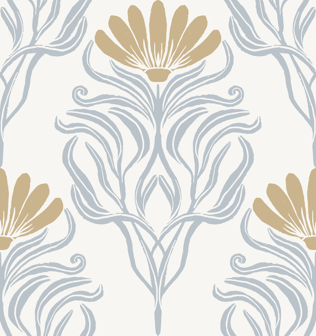 Ancient Motif Pattern Wallpaper⁠ in your room
