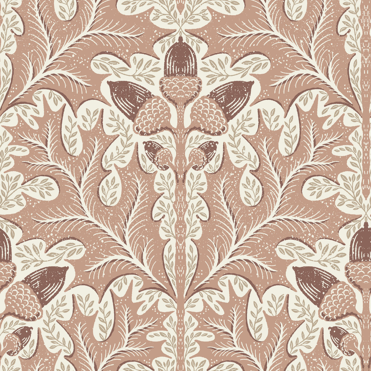 Red Oak Damask-05 Wallpaper⁠