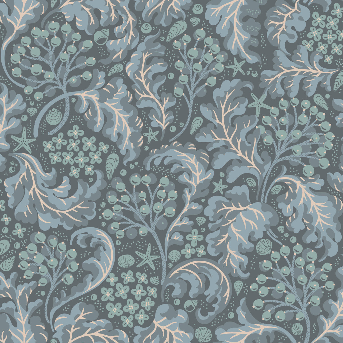 Sea Kale - Deep Blues Wallpaper⁠ in your room