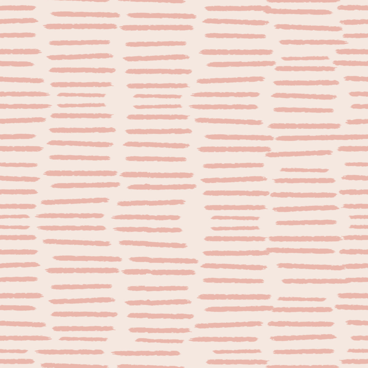 Organic Brush Strokes Pattern - Minimalist Boho Stripes Pink  Wallpaper⁠ in your room — zoomed