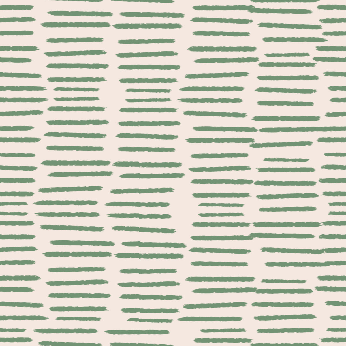 Organic Brush Strokes Pattern - Minimalist Boho Stripes Sage Wallpaper⁠ in your room — zoomed