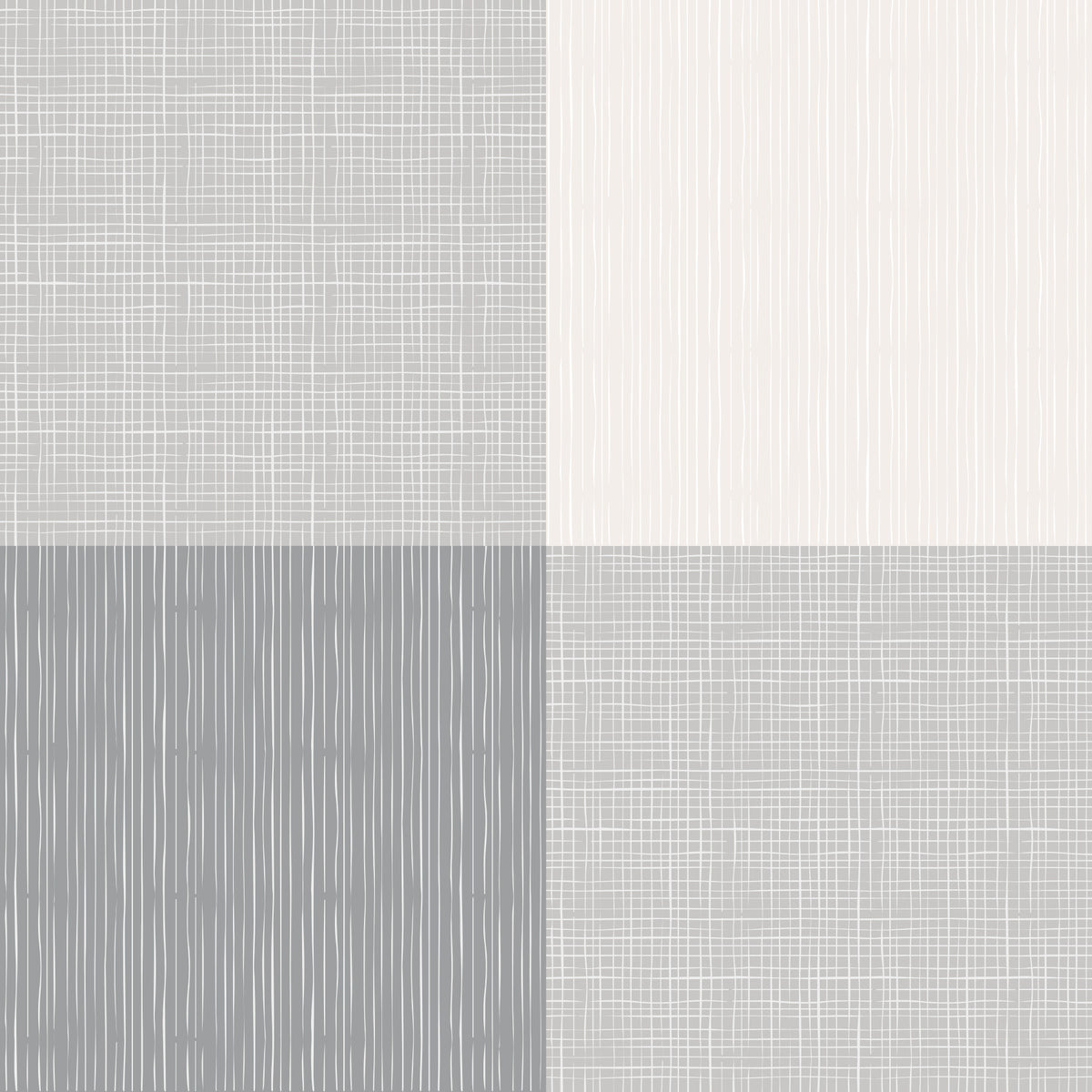 Rustic Buffalo Plaid Gray  Wallpaper⁠ in your room — zoomed
