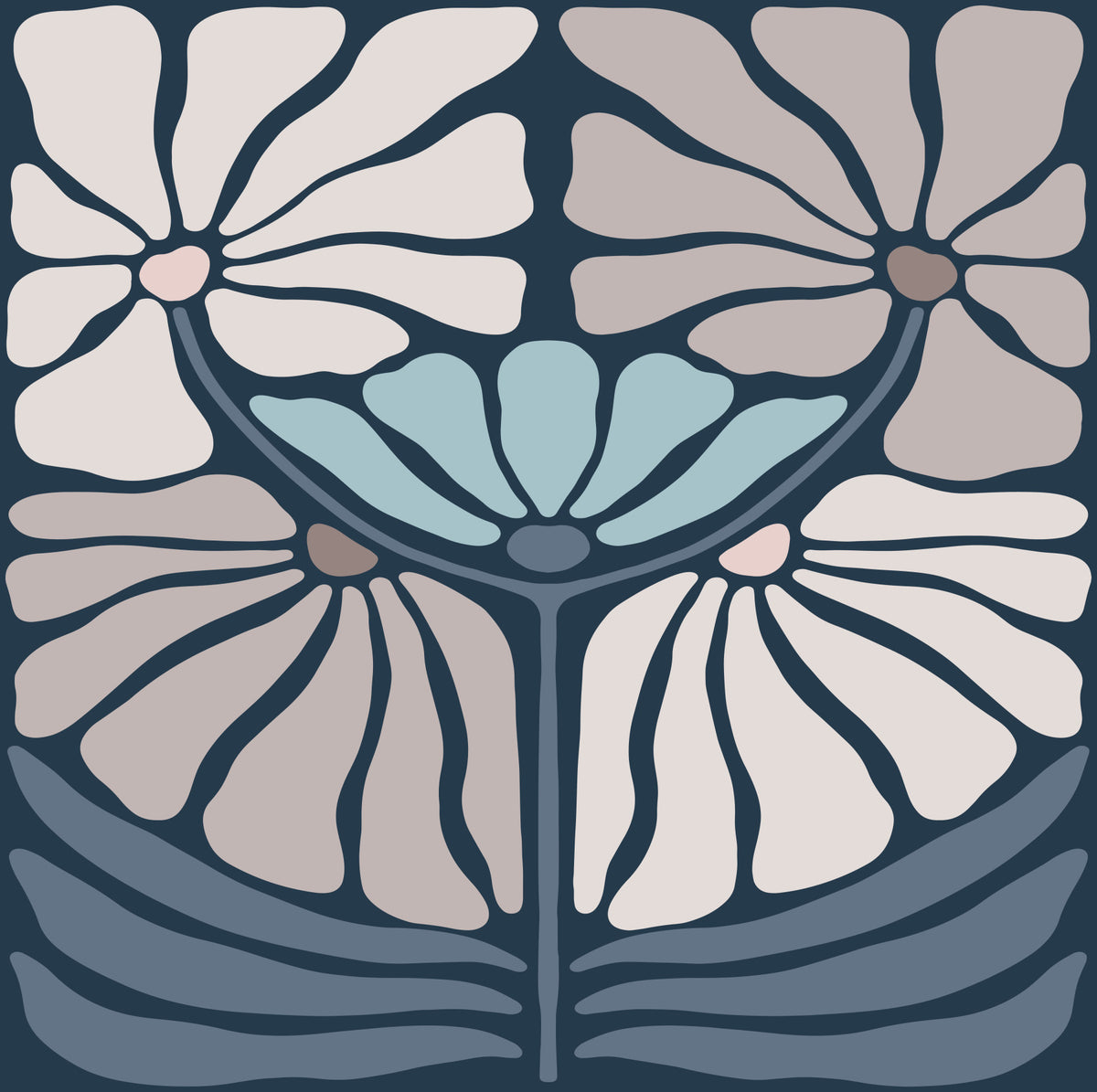 Midnight Bloom Wallpaper⁠ in your room