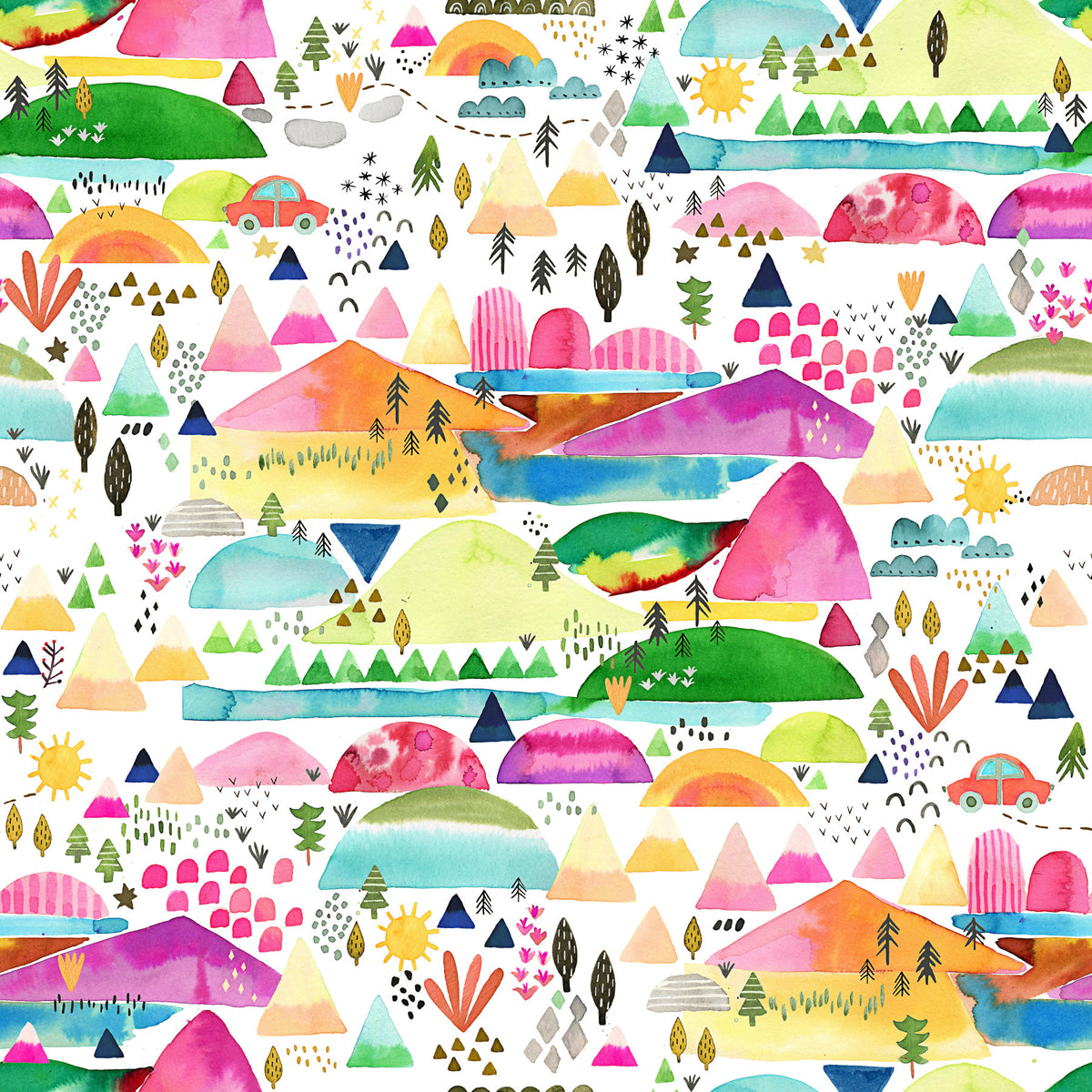 Adventure Mountain Kids  Wallpaper⁠ in your room
