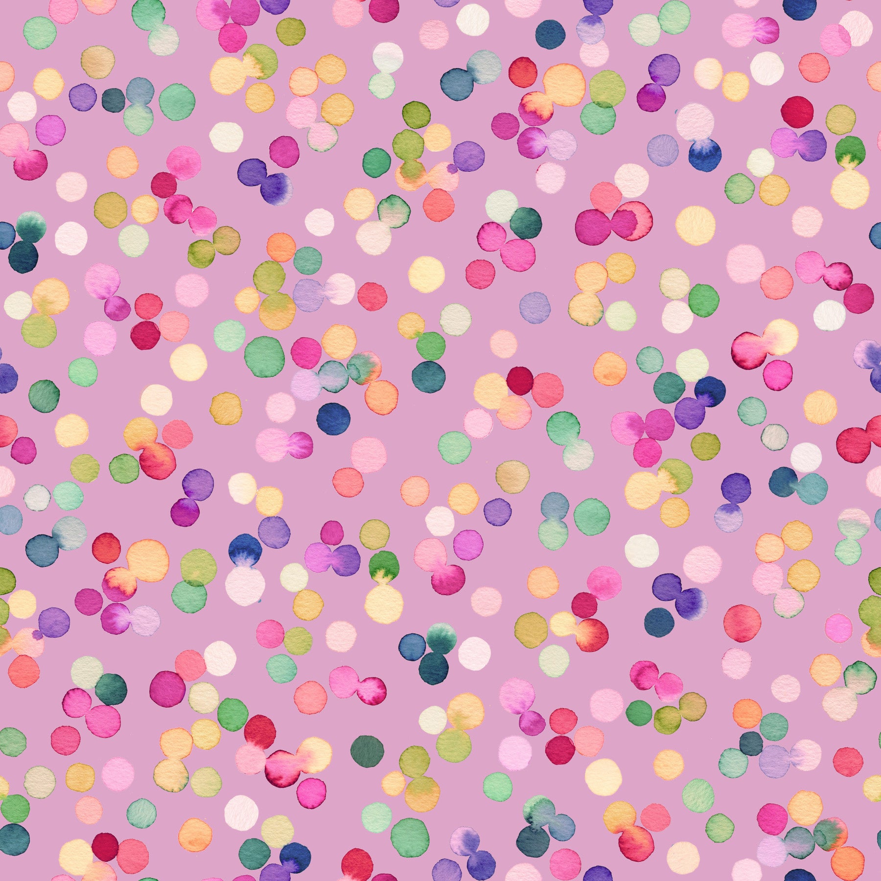 Confetti Festive Colorful Dots Pink Wallpaper⁠